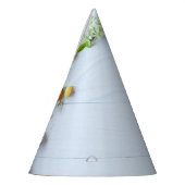 Paas kersenpruim: gele eieren. feesthoedjes (Links)