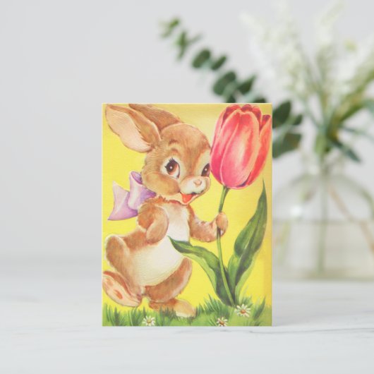  Paas Kinder Briefkaart (Staand voorkant)