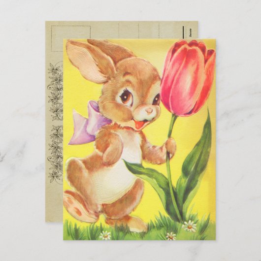  Paas Kinder Briefkaart (Voorkant / Achterkant)