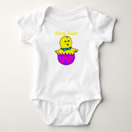 Paas kip baby body romper