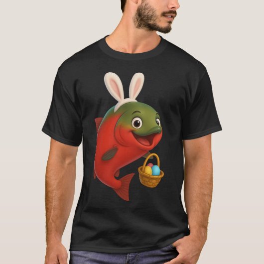 Paas Kokanee Zalm T-shirt (Voorkant)