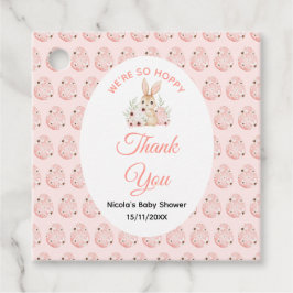 Paas Konijn Baby Shower Bedankjes Labels