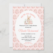 Paas Konijn Baby Shower Kaart (Voorkant)