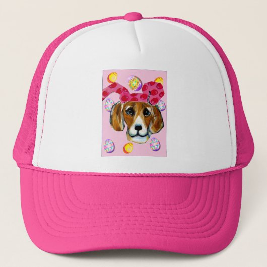 PAAS KONIJN BEAGLE TRUCKER PET (Voorkant)