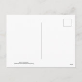 Paas Konijn Bezorgtruck Feestdagenkaart (Achterkant)