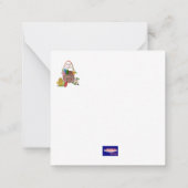 Paas Konijn Briefkaart (Achterkant)