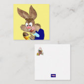 Paas Konijn Briefkaart (Voorkant / Achterkant)