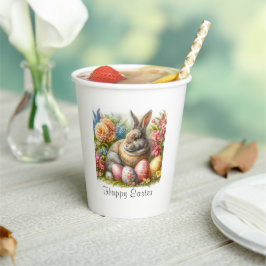 Paas Konijn Brunch/ Feest Papieren bekertje Bekers