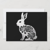 Paas Konijn Feestdagenkaart (Voorkant)