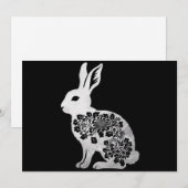 Paas Konijn Feestdagenkaart (Voorkant / Achterkant)