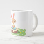 PAAS KONIJN GROTE KOFFIEKOP (Voorkant rechts)