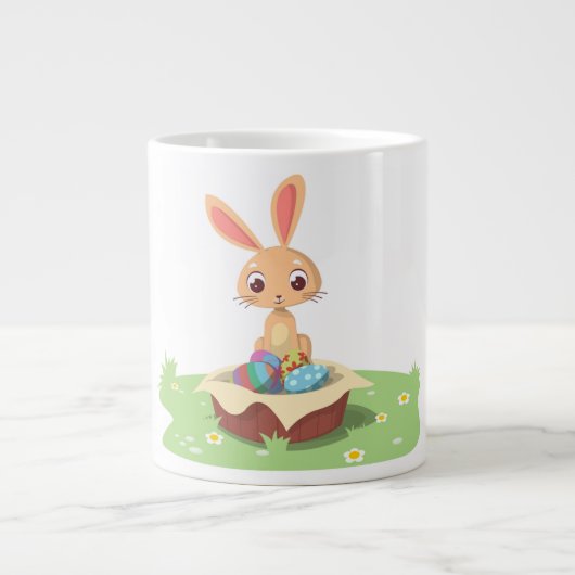 PAAS KONIJN GROTE KOFFIEKOP (Voorkant)