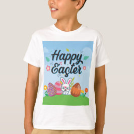 Paas Konijn Met Bril T-shirt