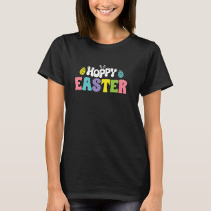 Paas Konijn Oren Eierenjacht Lente Christelijk T-shirt