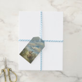 Paas Konijn PAASEN Cadeaulabel (Met Touw)