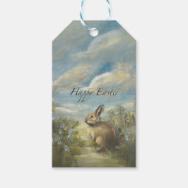 Paas Konijn PAASEN Cadeaulabel