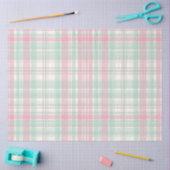 Paas Konijn Plaid Serie Ontwerp #14 Tissuepapier (Craft)
