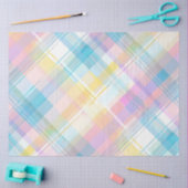 Paas Konijn Plaid Serie Ontwerp #19 Tissuepapier (Craft)