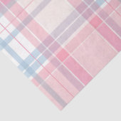 Paas Konijn Plaid Serie Ontwerp #5 Tissuepapier (Detail)