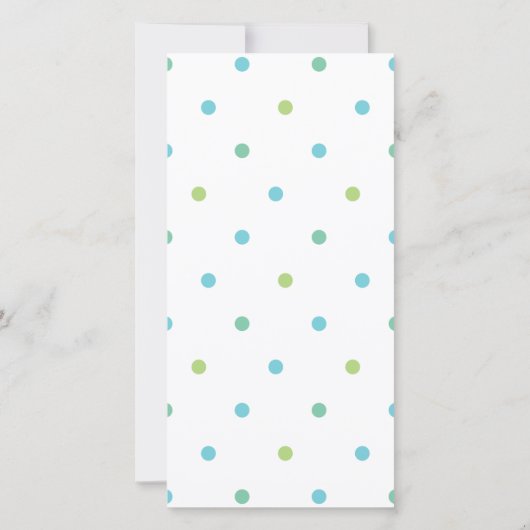 Paas Konijn Rapportcijfer Bedankkaart (Achterkant)