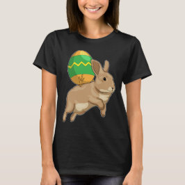 Paas Konijn Rijdt Paasei T-shirt