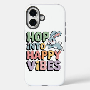 Paas Konijn Telefoon Hoesje Cute Hop Into Happy Vi