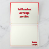 Paas  Konijn Vakantie Collectie Kaart (Binnen)