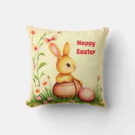 Paas  Konijn Vakantie Collectie Kussen