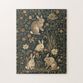 Paas Konijn William Morris Kunst & Ambacht Stijl C Legpuzzel