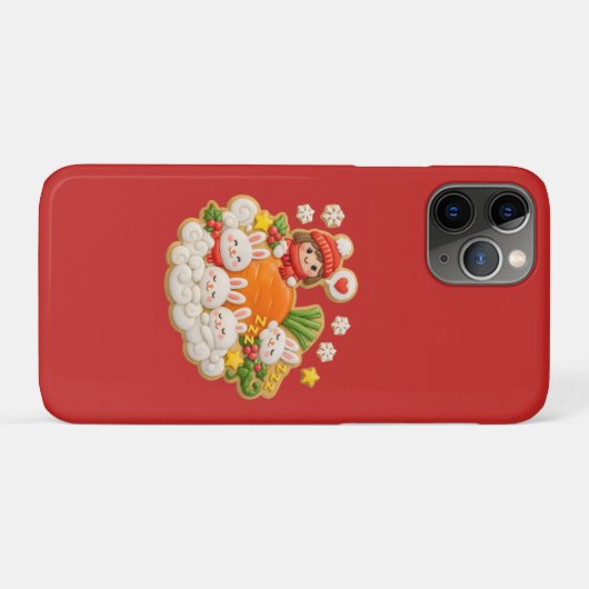 Paas konijnen Case-Mate iPhone case (Achterkant (horizontaal))