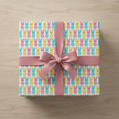 Paas Konijnen Kleur Pop Cadeaupapier