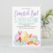 Paas Kreeft Kook Uitnodiging (Staand voorkant)