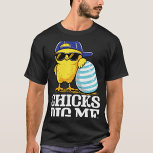 Paas Kuiken Graaf Me Cool Kip Zonnebril Mannen Jon T-shirt