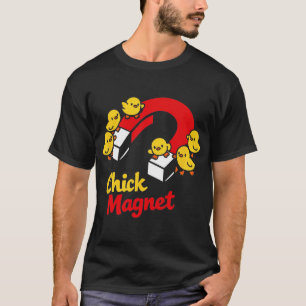 Paas Kuiken Magneet Grappige Kip Grafic _1 T-shirt