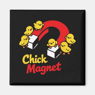 Paas Kuiken Magneet Grappige Kip Grappig Grafisch 