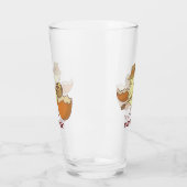 Paas Kuiken met Bouzouki Glas (Links)