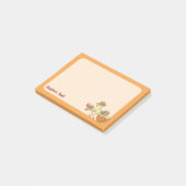 Paas Kuiken met Bouzouki Post-it® Notes (Schuin)