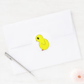 Paas Kuiken Ronde Sticker (Envelop)