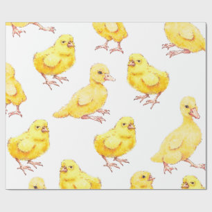 Paas Kuikens Cadeaupapier