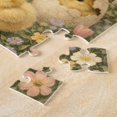 Paas Kuikens Pasen Legpuzzel (Zijkant)