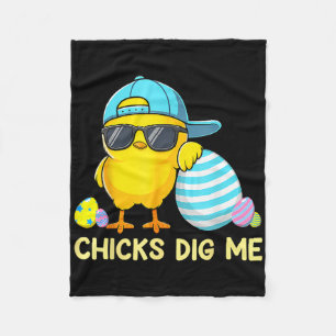 Paas Kuikens Vinden Me Schattig Eierenjacht Peuter Fleece Deken