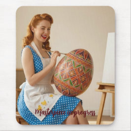 Paas Kunst Studio Vintage Retro Muismat