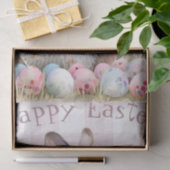 Paas lente konijn tissuepapier (Geschenk)