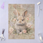 Paas lente konijn tissuepapier (Craft)