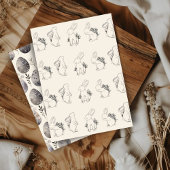 Paas Lentewaterverf Ei Brunch—Pastelkleurige Feest Kaart