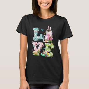 Paas Liefde Kostuum Birmaanse Kat T-shirt