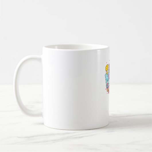 Paas Mimi Konijn Oren Coquette Strik Paashaas Koffiemok (Links)