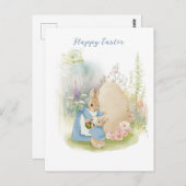 Paas Paashaas Konijn Briefkaart (Voorkant / Achterkant)