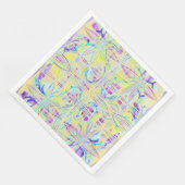 Paas Pastel Abstract Feest Papieren Servetten (Hoek)