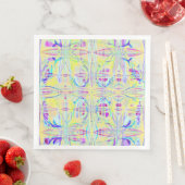 Paas Pastel Abstract Feest Papieren Servetten (Insitu)